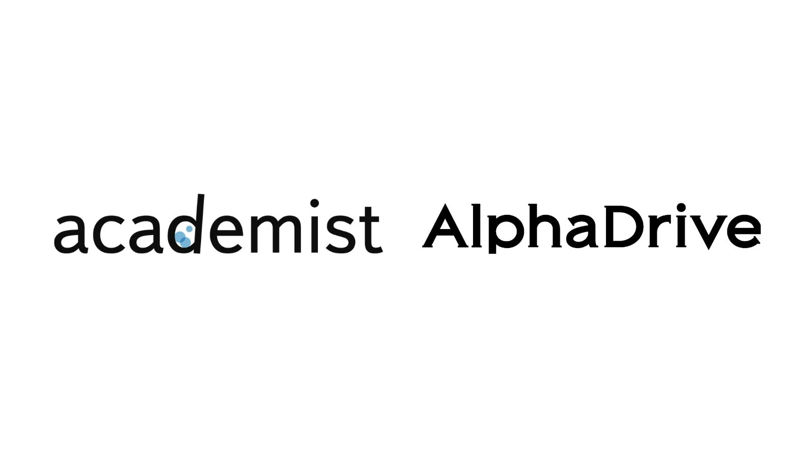 AlphaDrive × academist Grant
