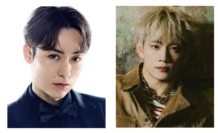 EXILE TETSUYAと浦川翔平のポートレート