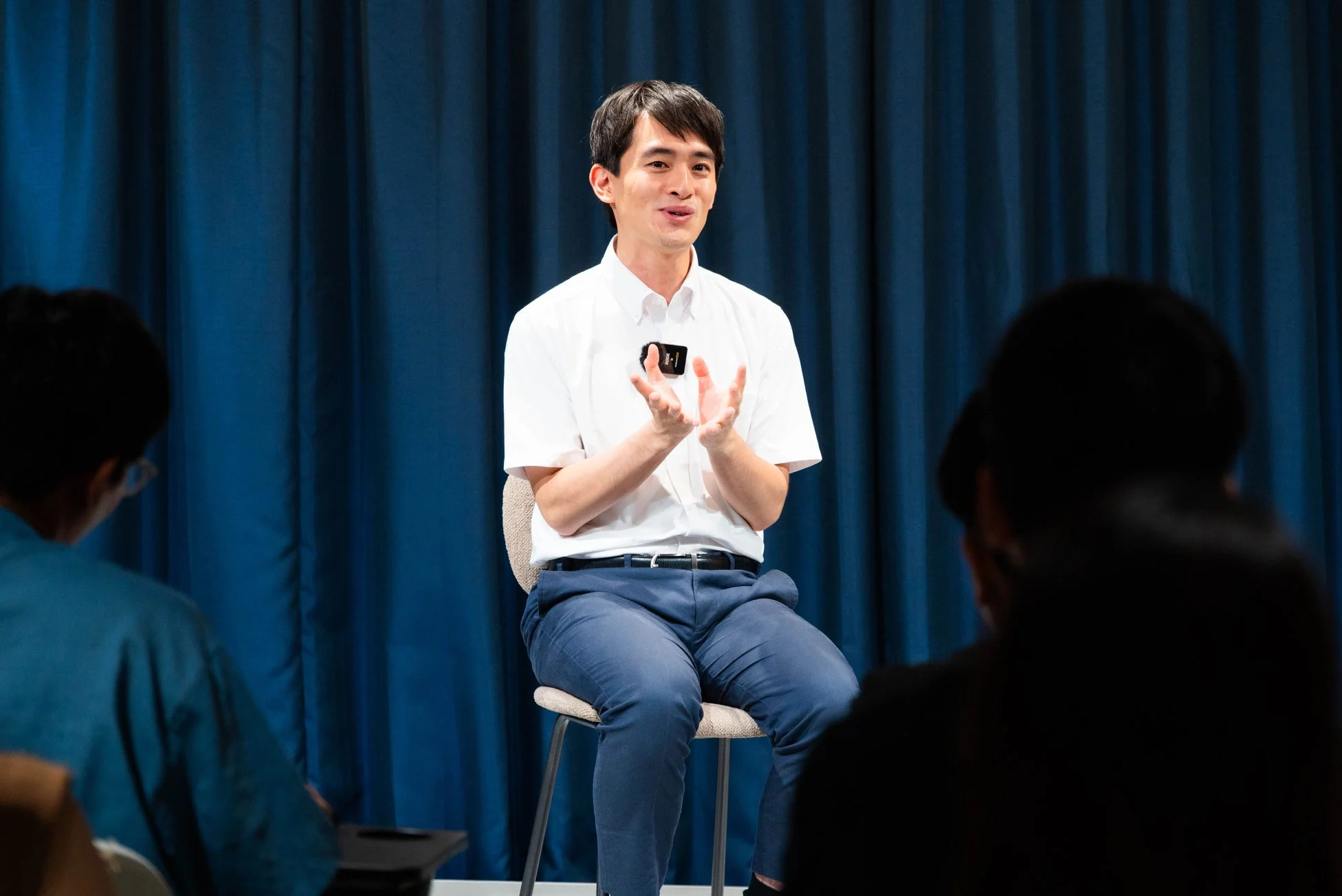 髙島市長と千葉代表の対談