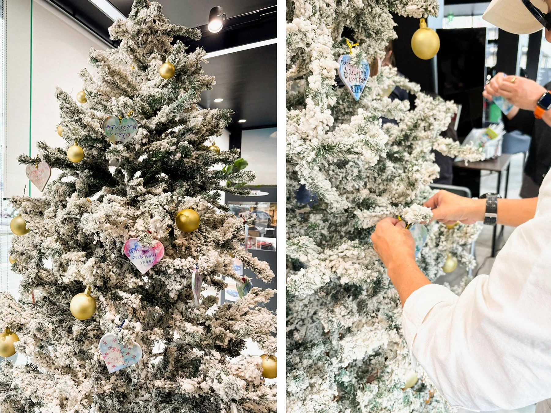 ショールームでのワークショップ風景