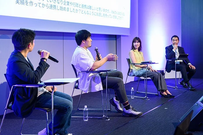 トークセッションの様子