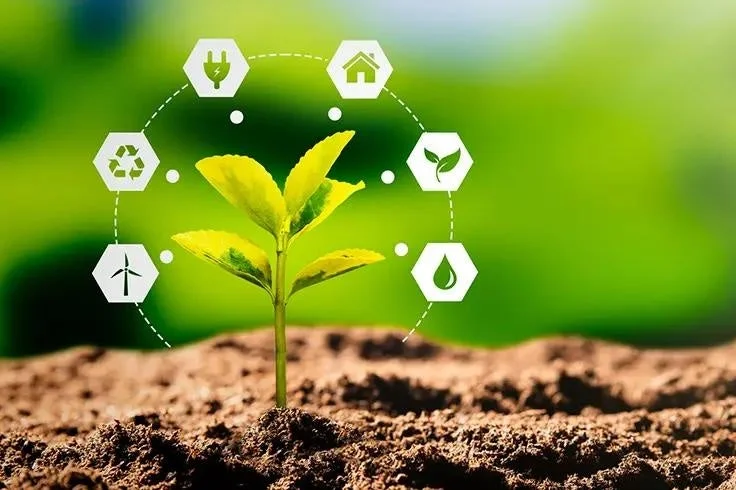 持続可能な社会と環境保護を象徴する画像