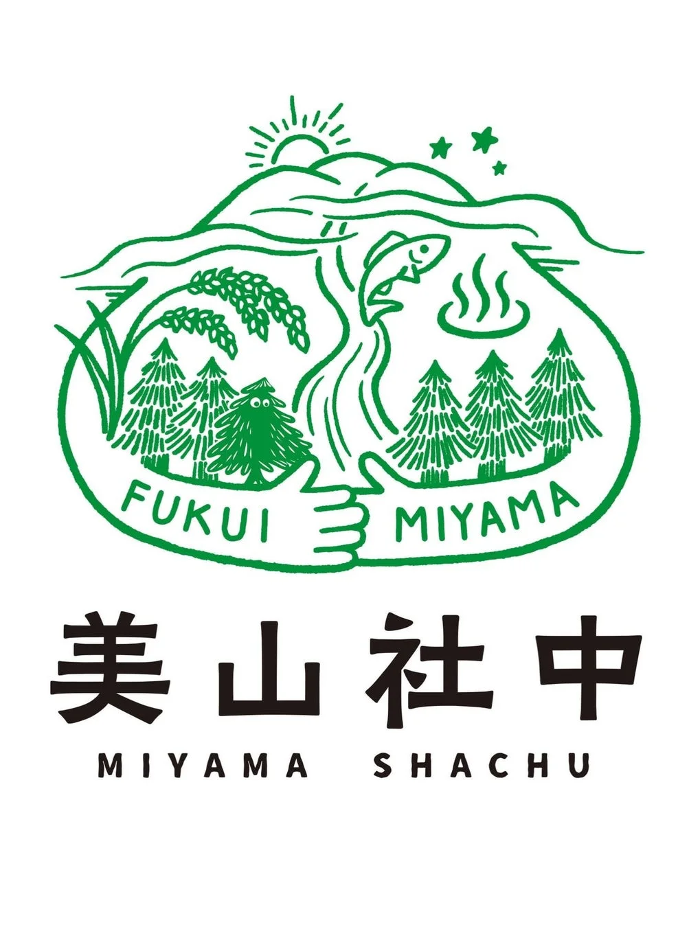 美山社中のロゴマーク