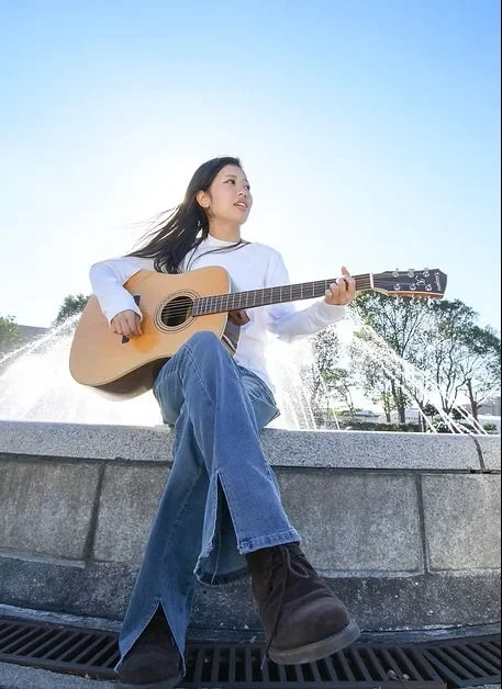 心美さんの弾き語り