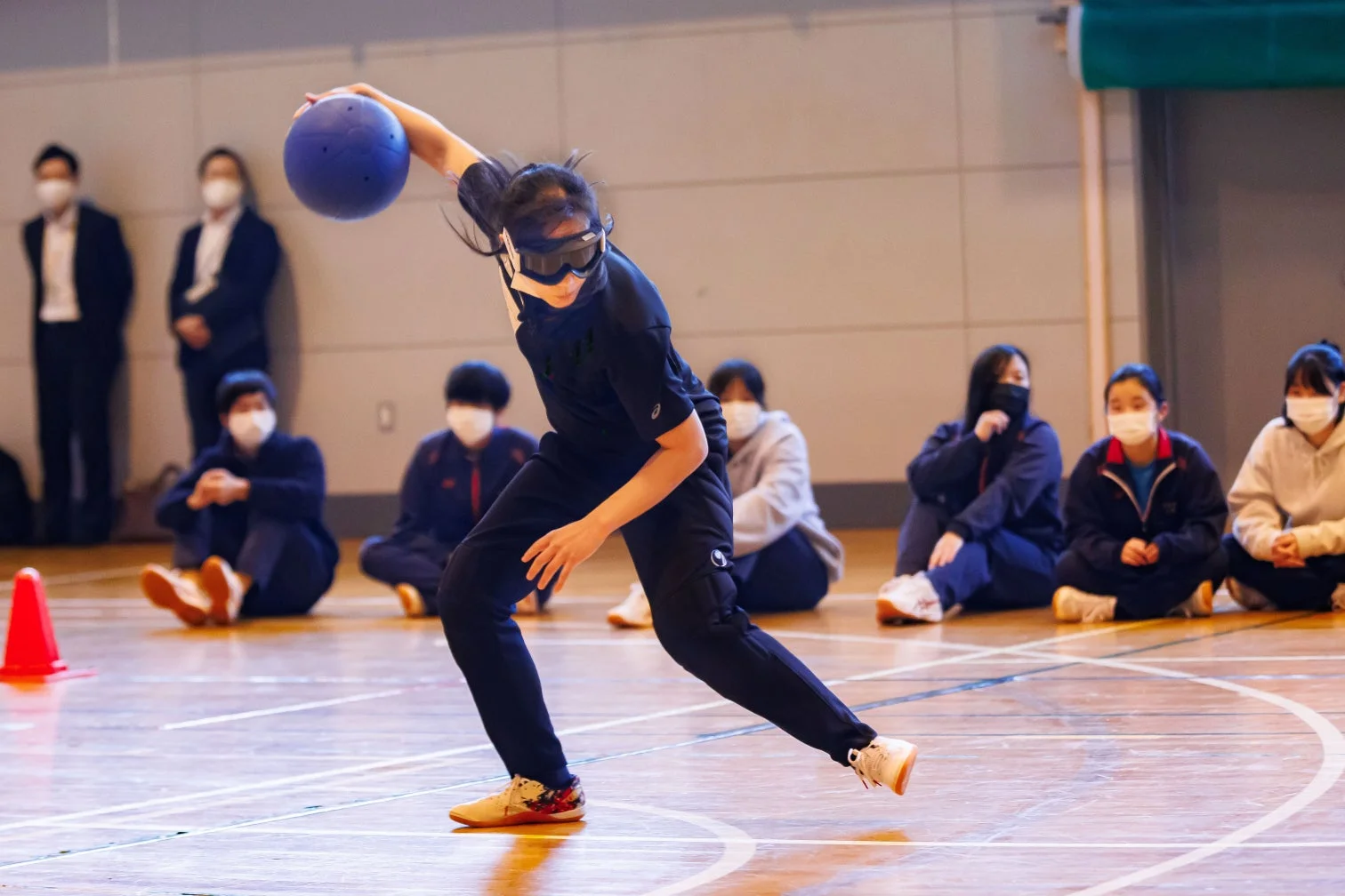 ゴールボール体験