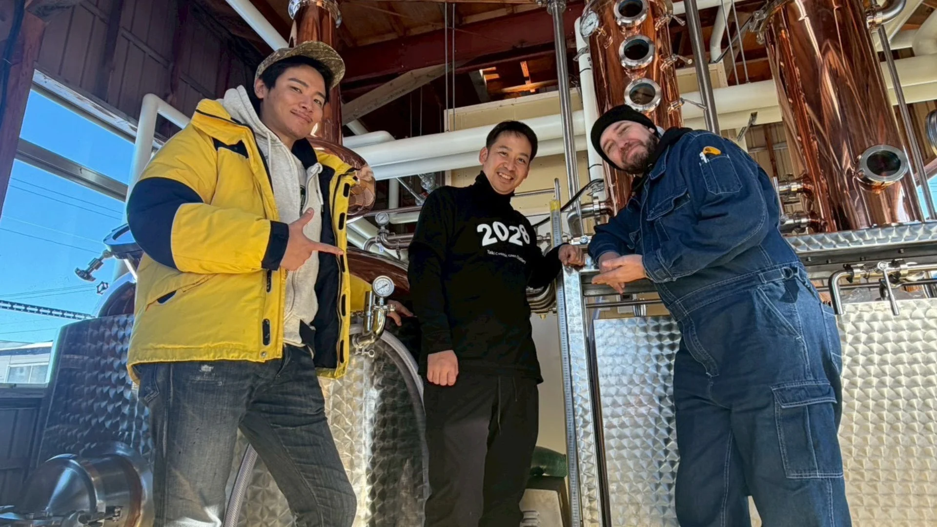 蒸留所のメンバー