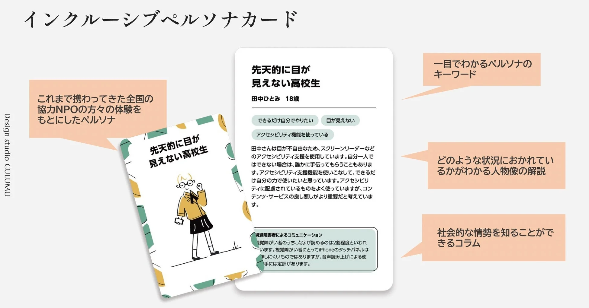 インクルーシブペルソナカード