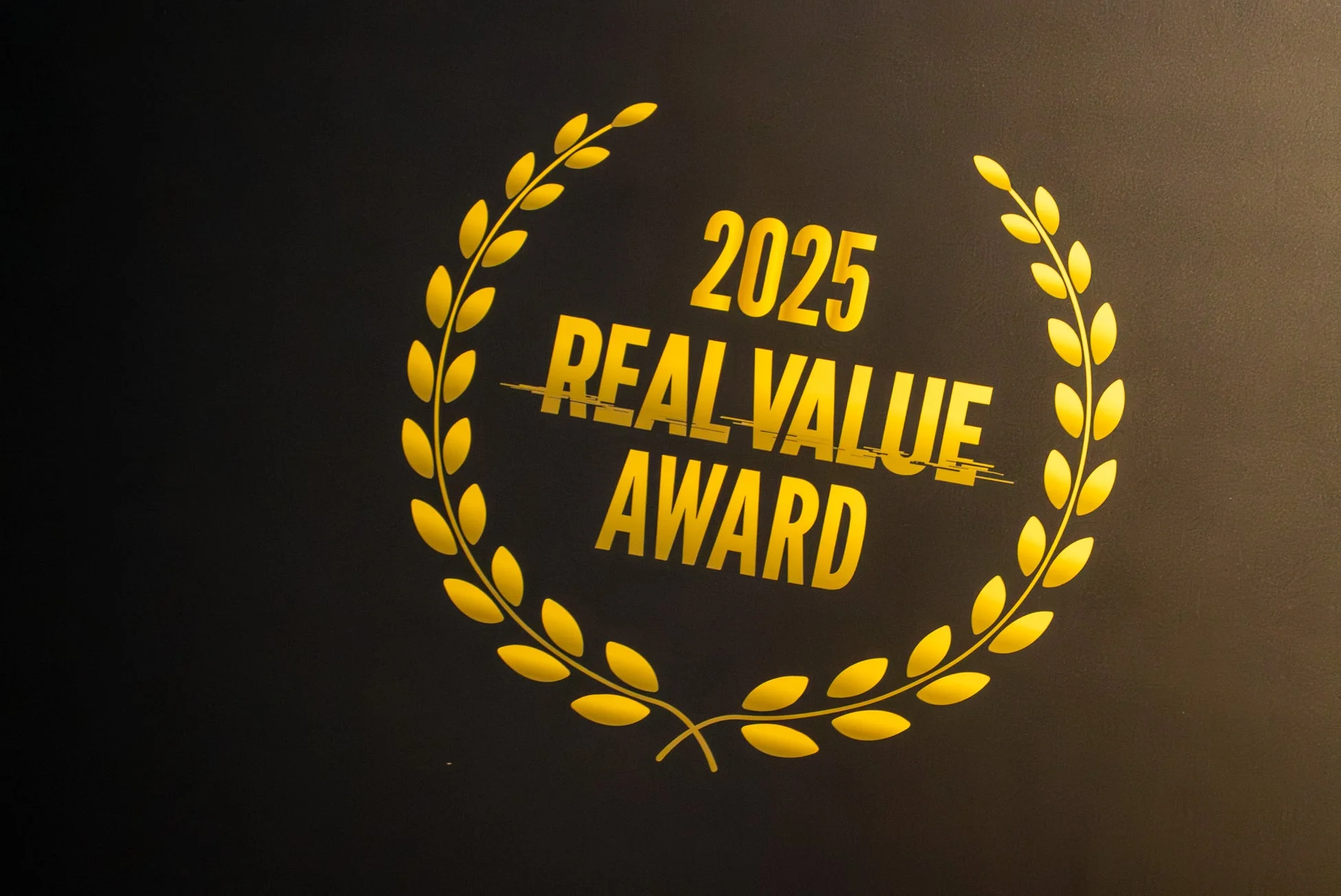 REAL VALUE AWARD 2025のロゴ