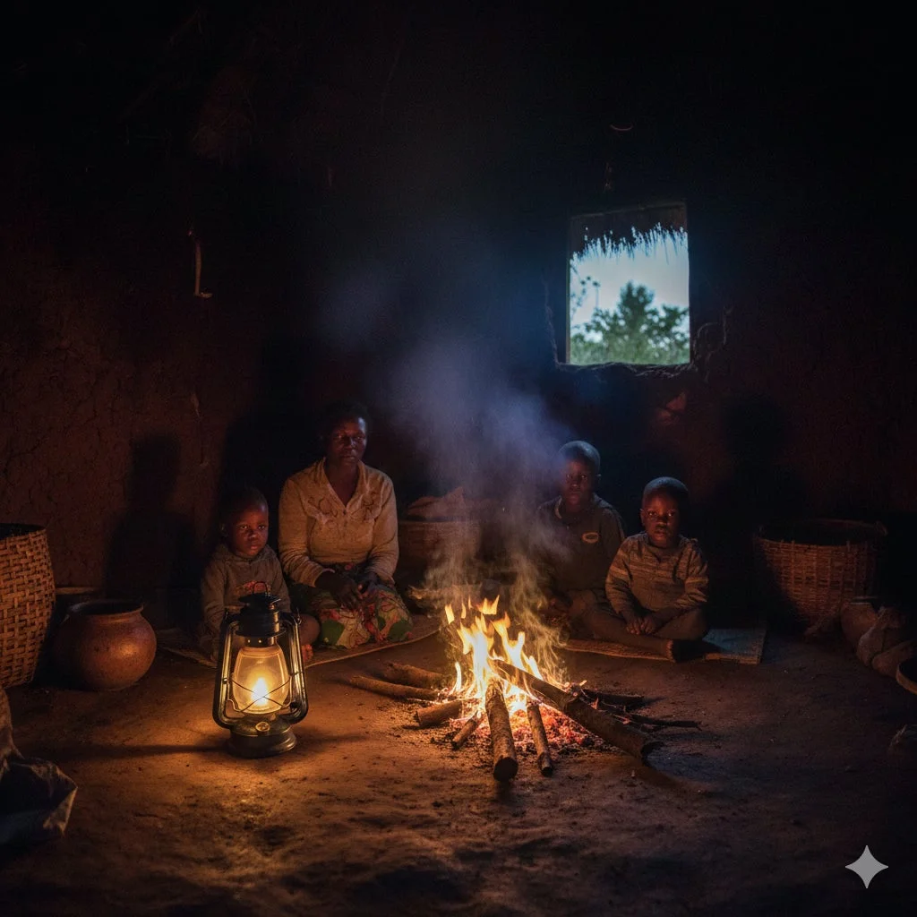 灯油ランプの家庭