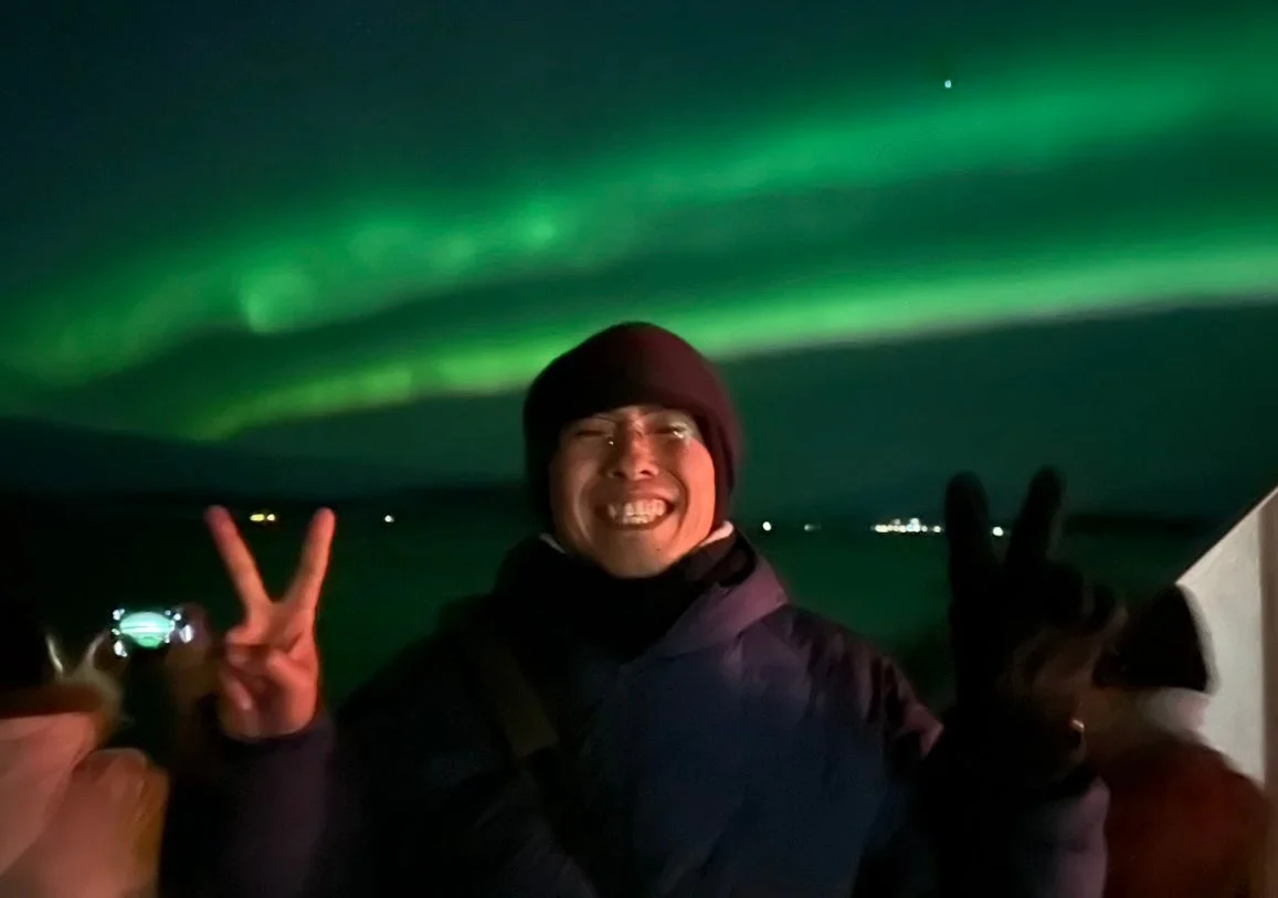 オーロラと吉川氏