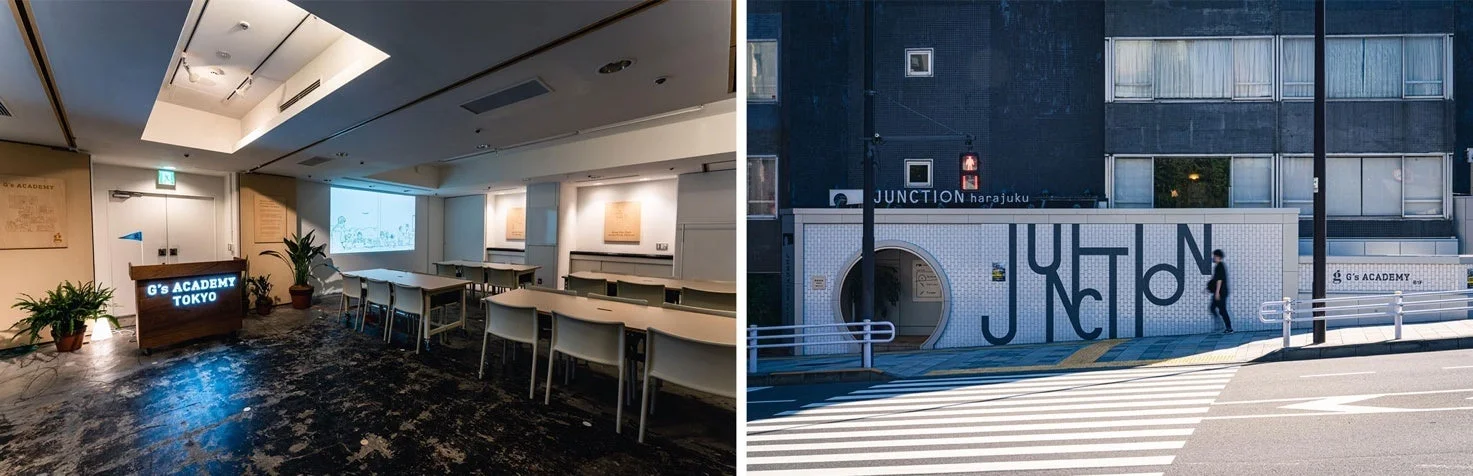 G's ACADEMY TOKYOとJUNCTION harajuku