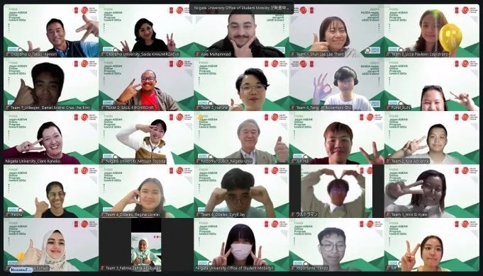 オンライン会議の様子