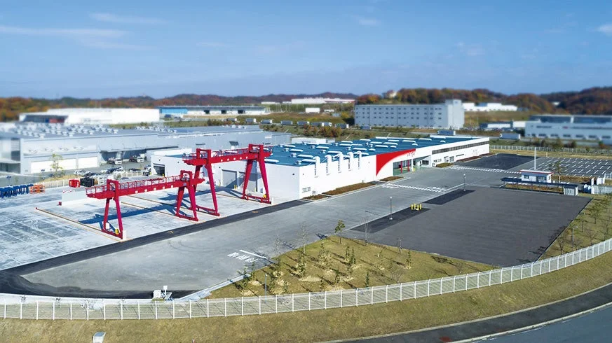 アクティオ関西テクノパーク統括工場の航空写真