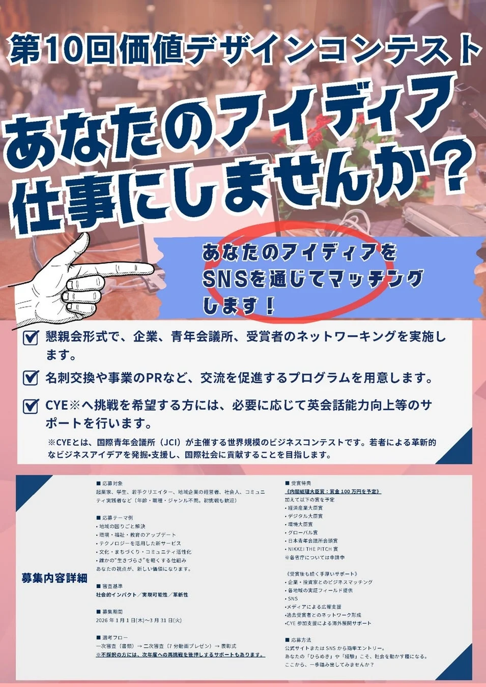 第10回価値デザインコンテスト 募集案内