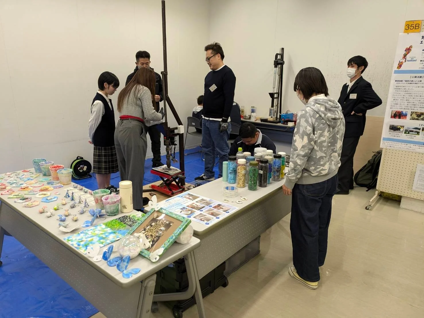 Precious Plasticのワークショップ風景