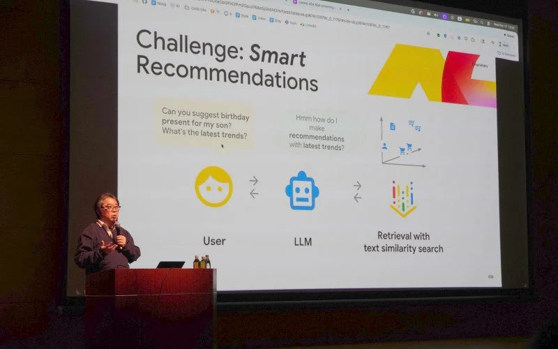 プレゼンテーションの様子