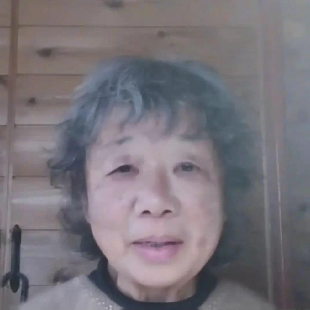 高齢の女性のポートレート