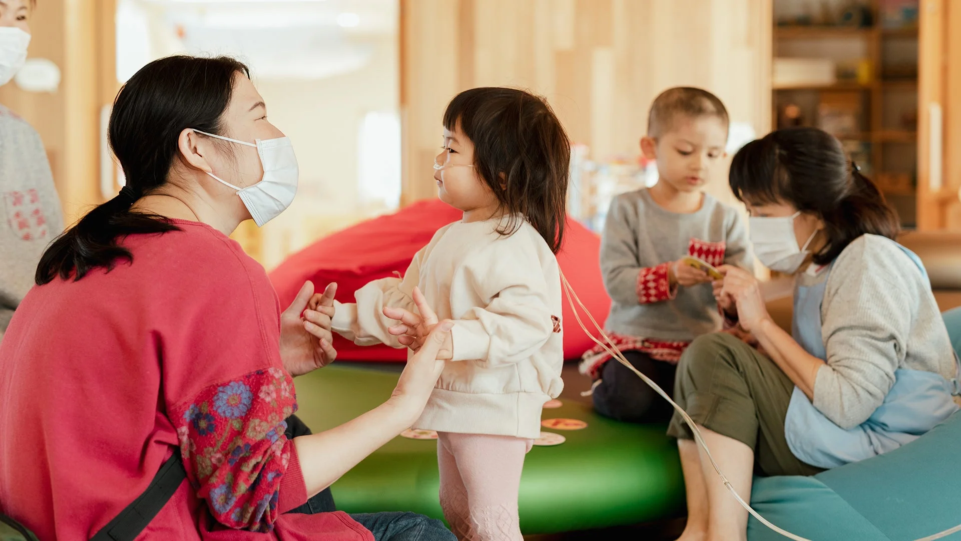 こどものホスピスプロジェクトの活動風景