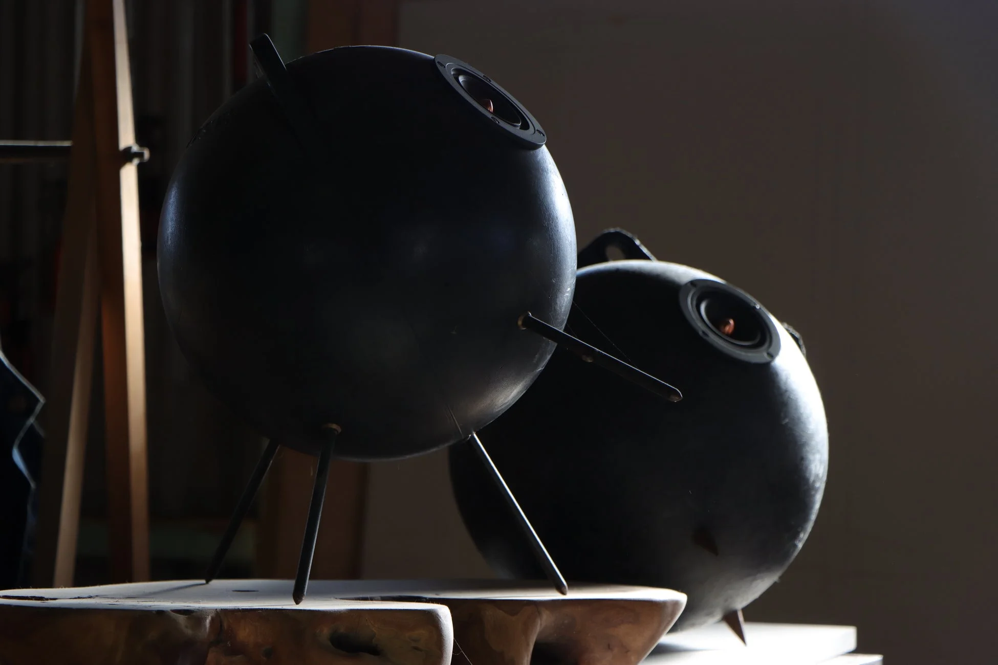 球体状のオブジェ