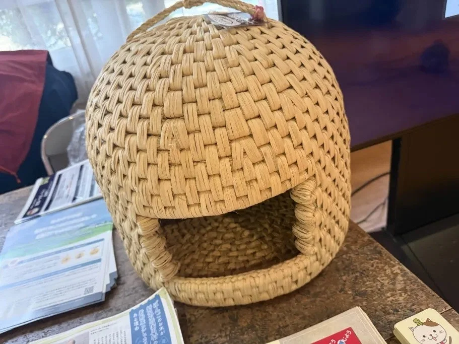 猫ちぐらの展示