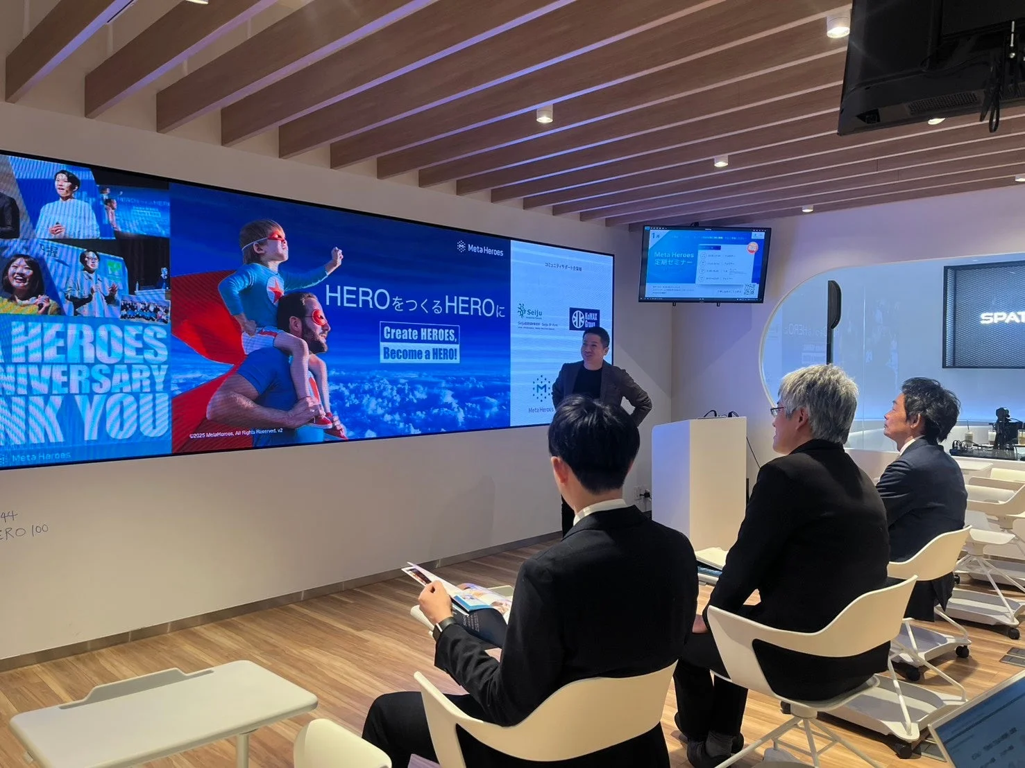 Meta Heroesのイベントまたはセミナーの様子