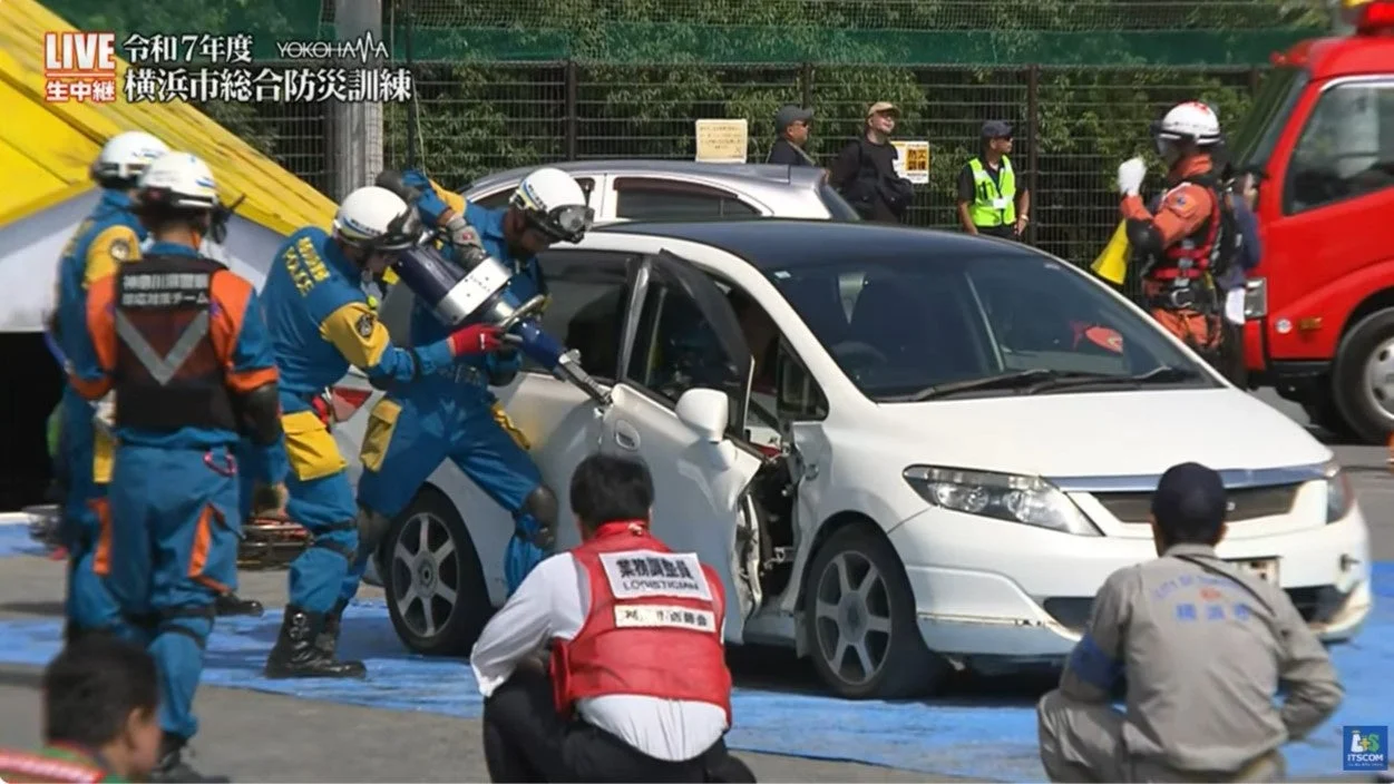 防災訓練の様子