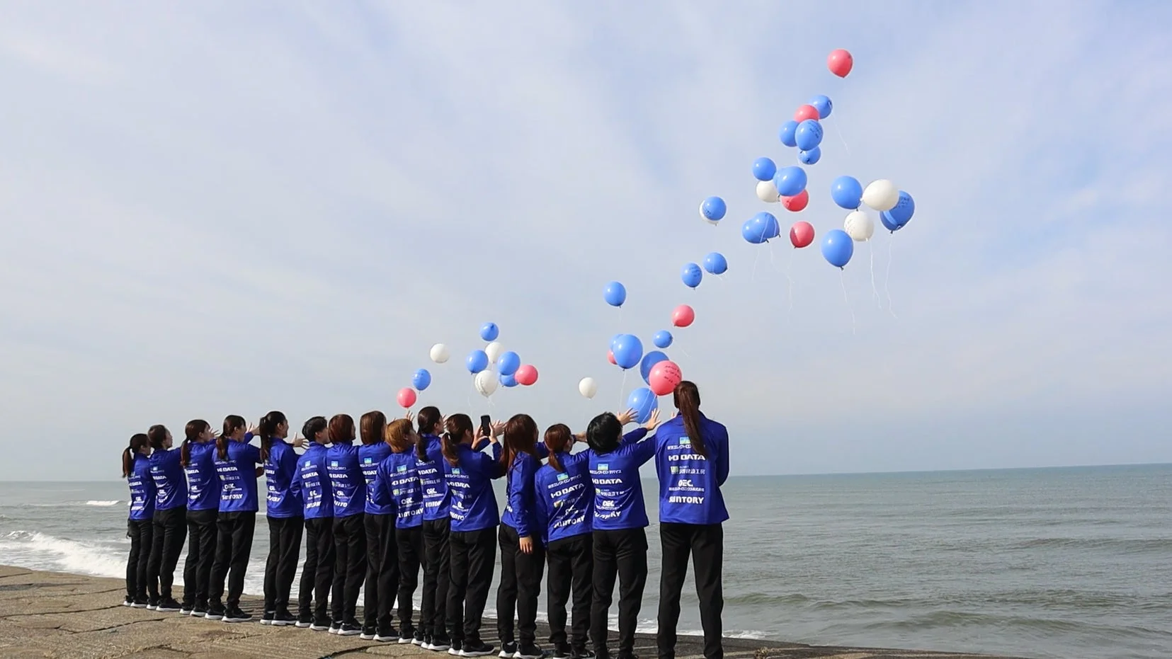 バルーンリリースの様子