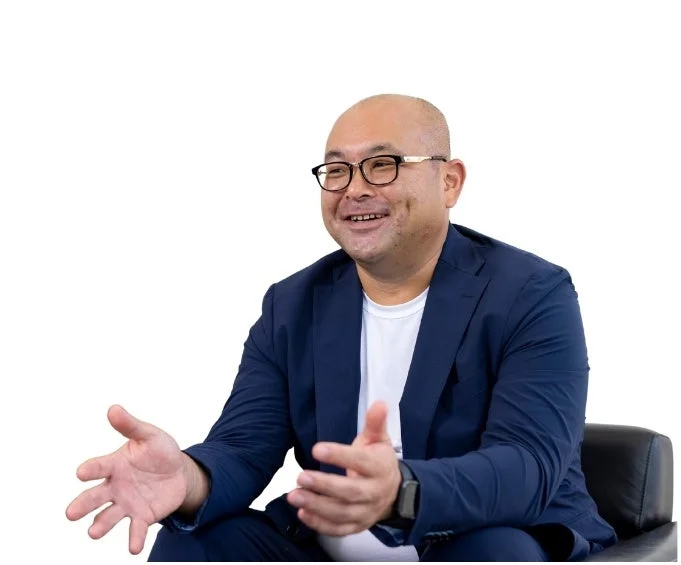 笑顔の男性ポートレート