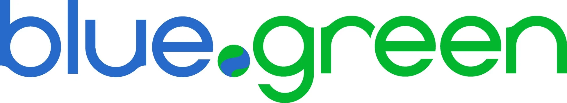 blue.greenのロゴ