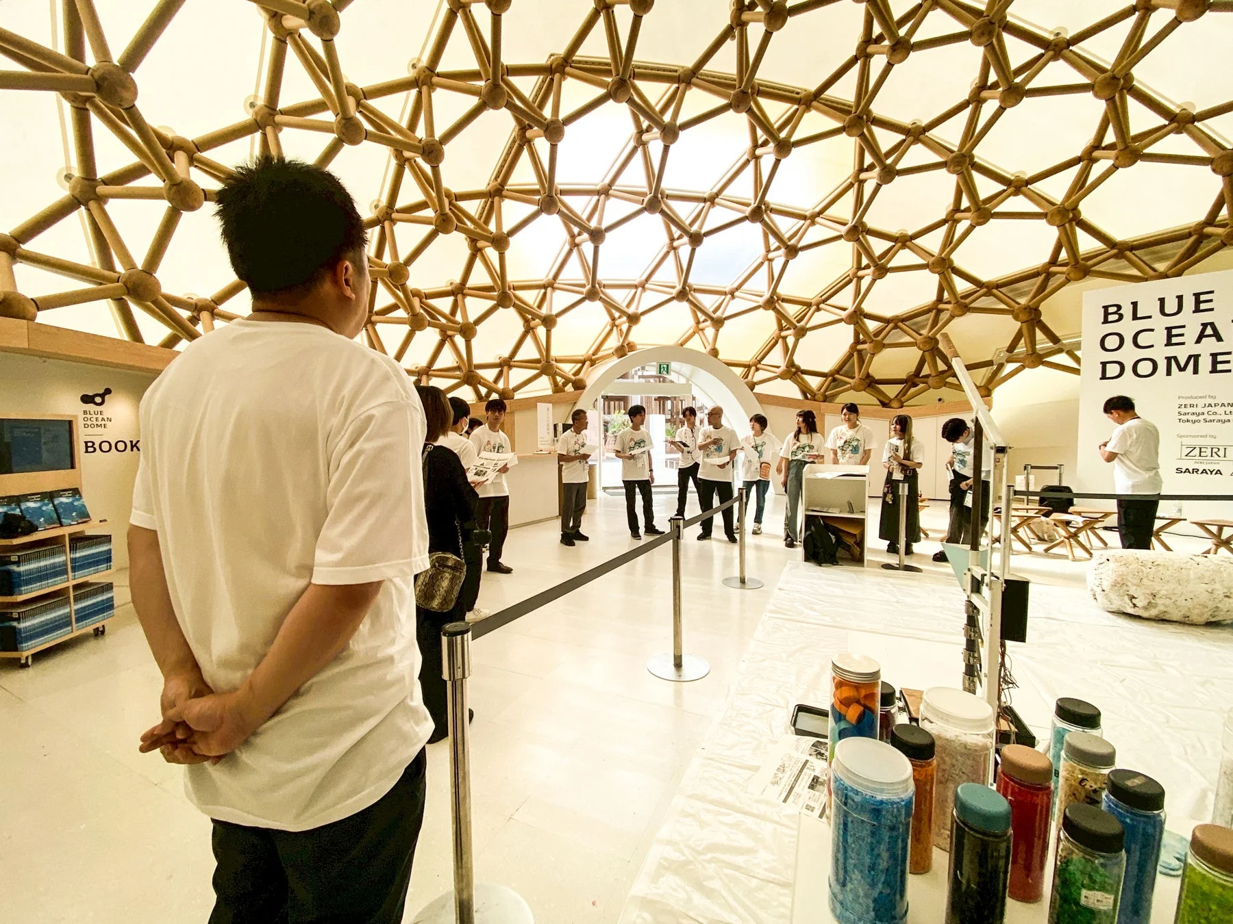 BLUE OCEAN DOMEの会場風景