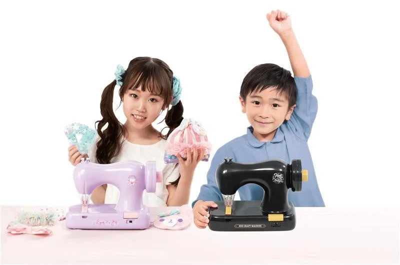 毛糸のミシンであそぼう！