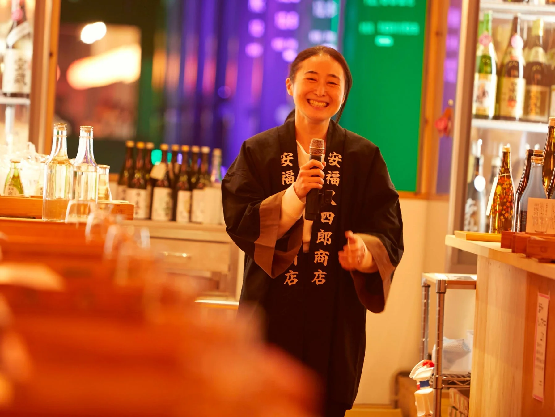 蔵元による説明の様子