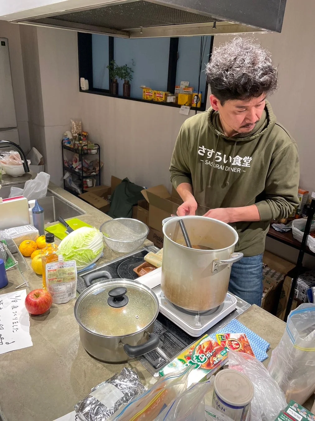 さすらい食堂代表の北村武男氏