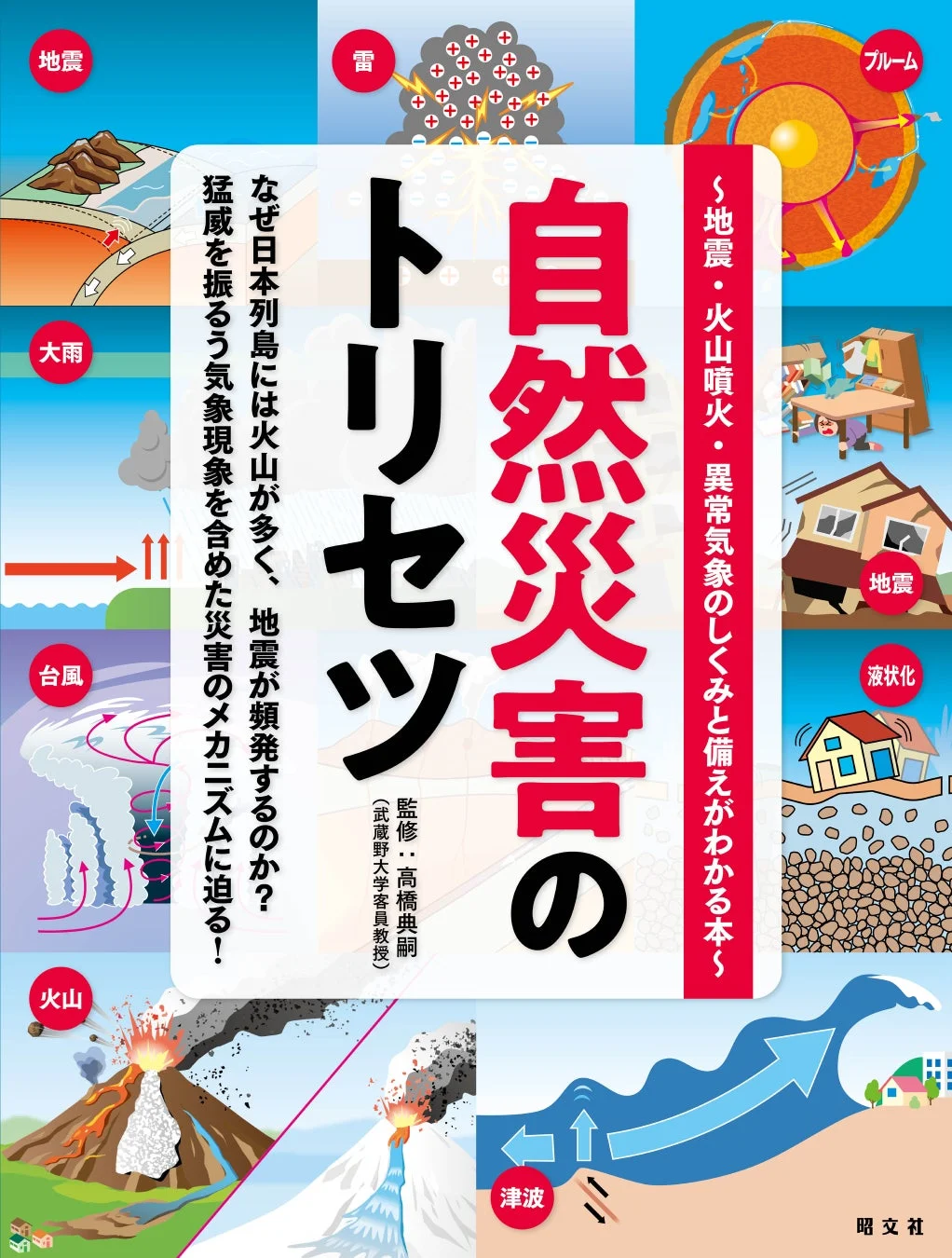 書籍『自然災害のトリセツ』表紙