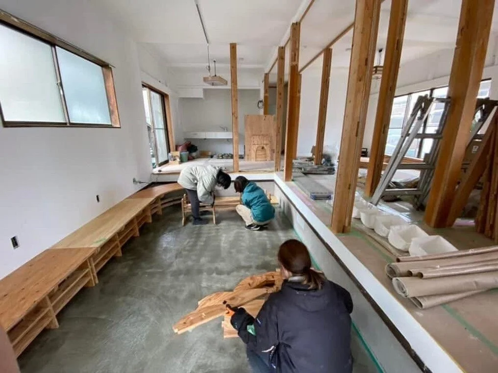 リノベーション作業風景