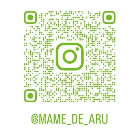 mame de aru 公式インスタグラムQRコード