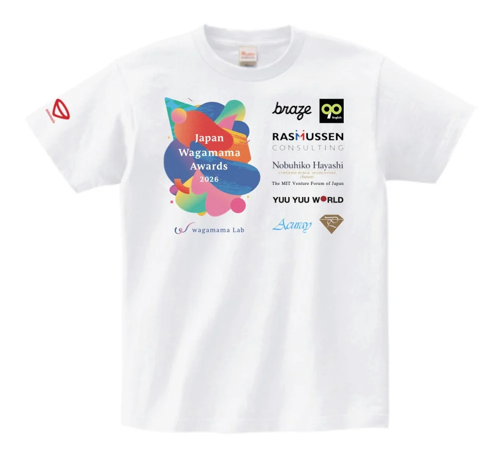 Japan Wagamama Awards 2026 Tシャツ