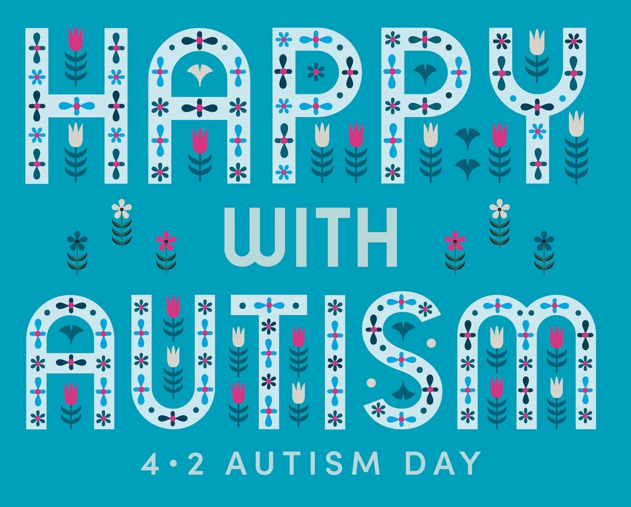 Happy with Autismロゴ2