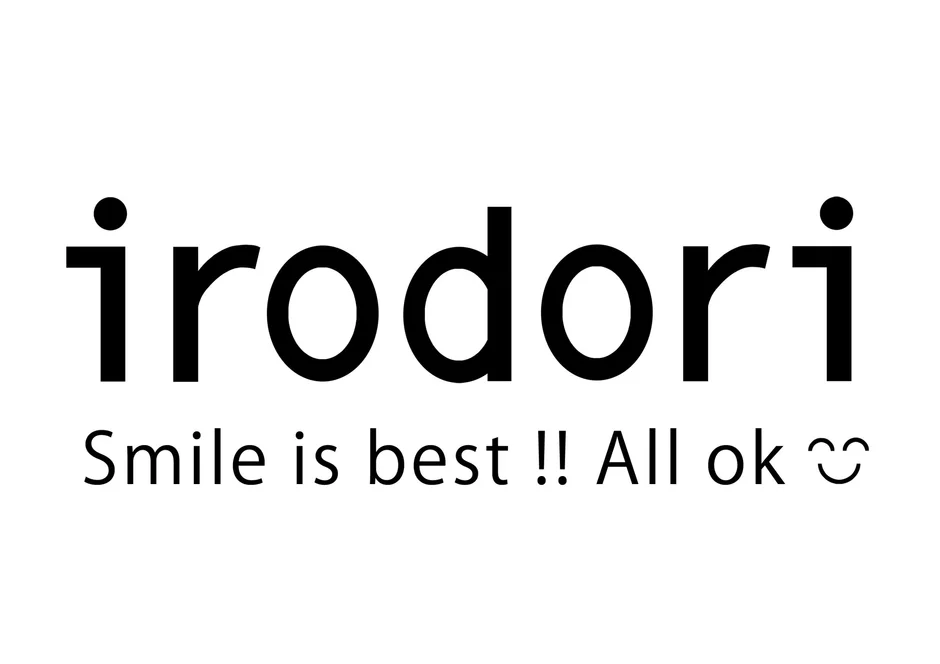 irodoriのロゴとメッセージ