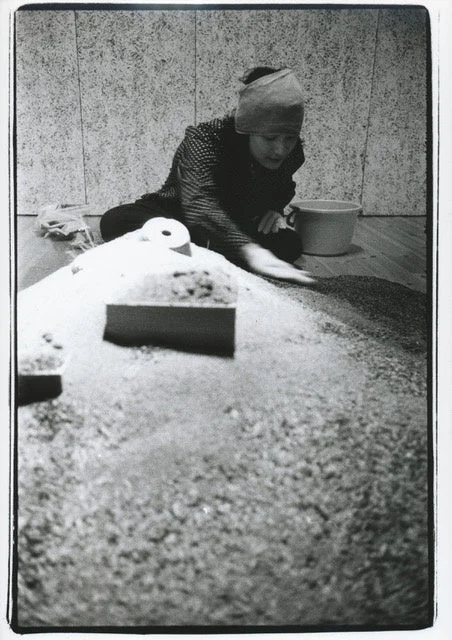 アーティスト・狩野哲郎さんの作品制作風景