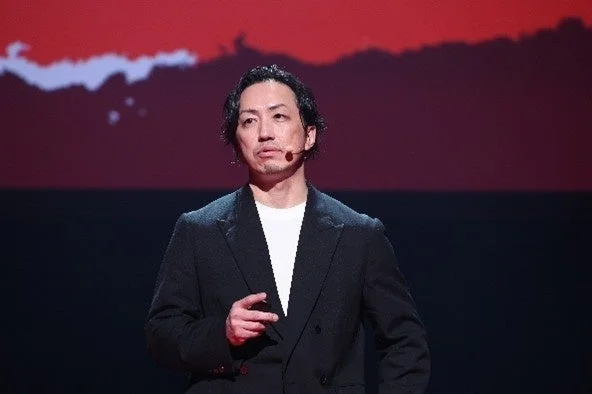 山﨑社長のプレゼンテーション