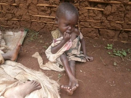 貧困に苦しむ子ども