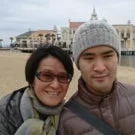 吉田庸子氏と息子さん