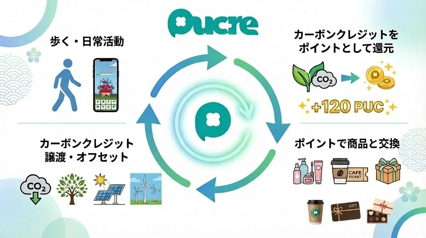 Ducreのエコシステム循環プロセス