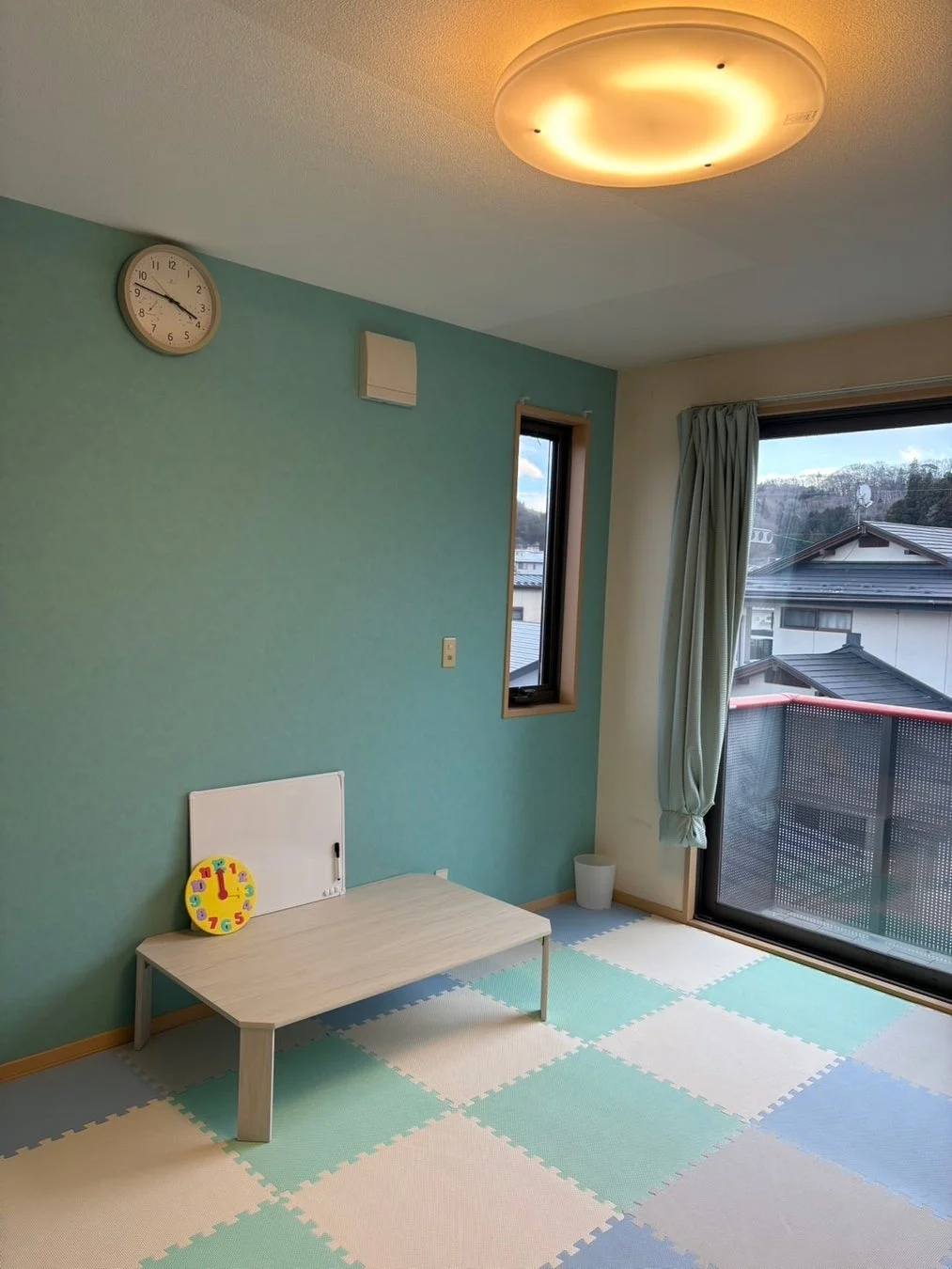 わくわく子供ひろば白河の室内（プレイマット）