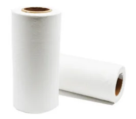 白いロール状の素材