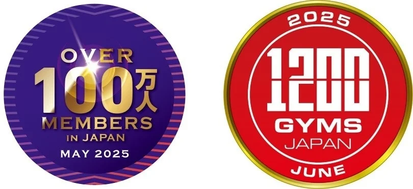 日本国内の会員数とジム数の目標