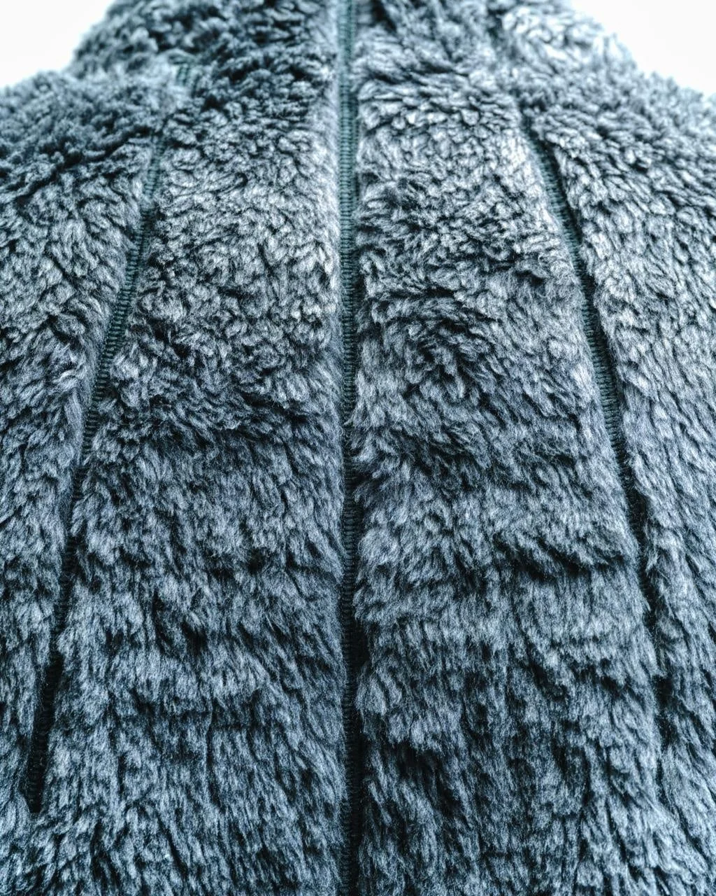 フリース生地のクローズアップ