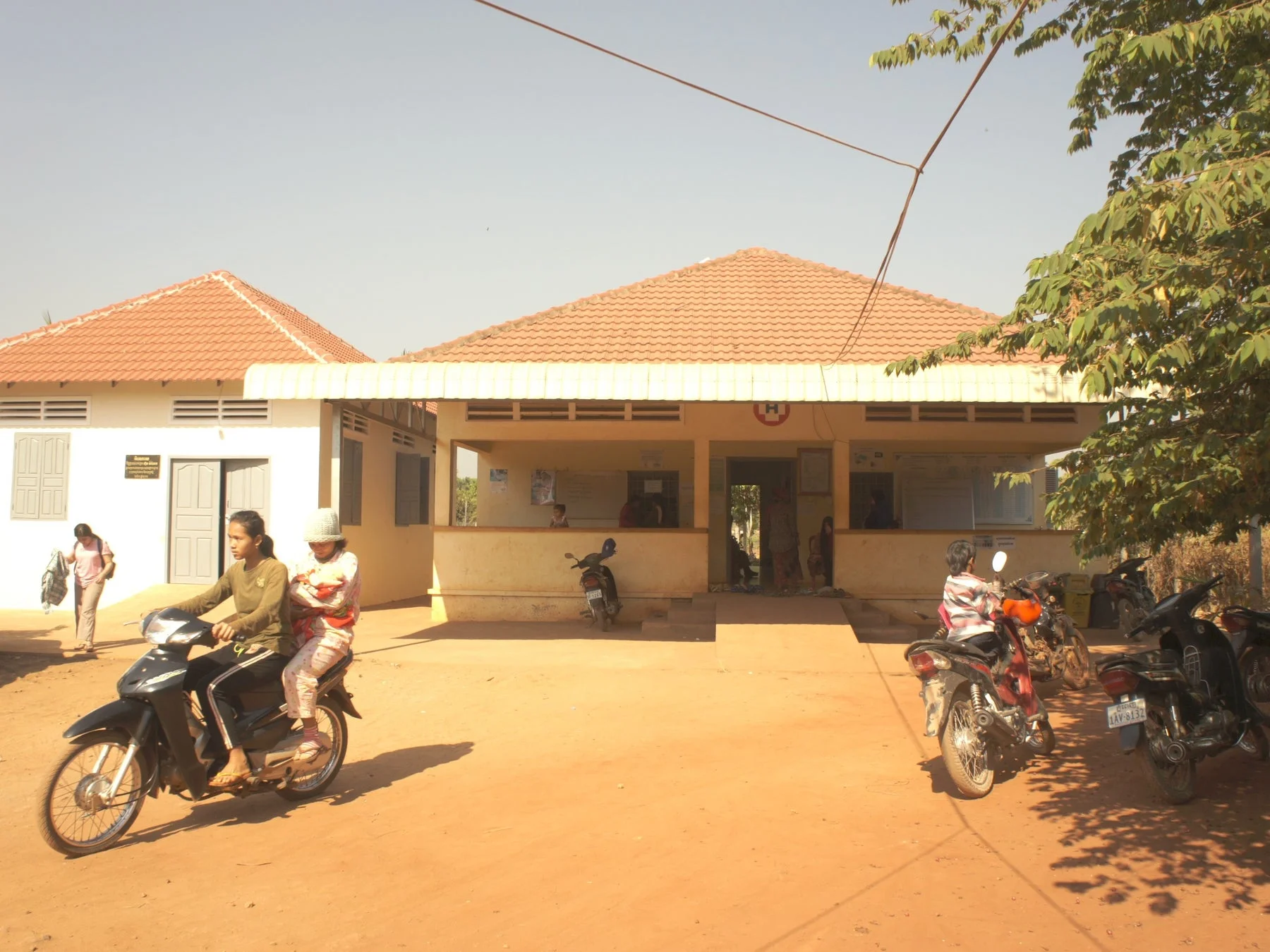 カンボジアの農村診療所