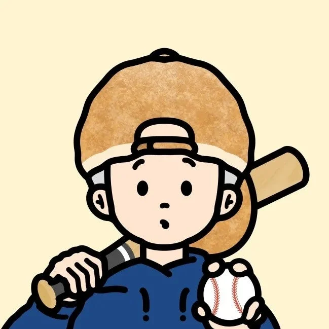 野球帽のイラスト